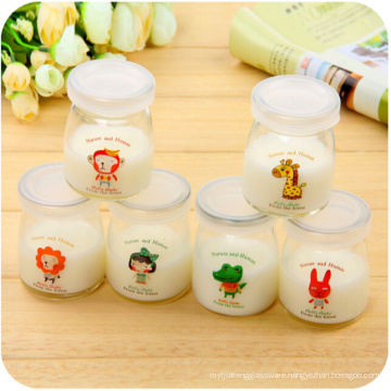 Haonao new design best selling 200ml glass pudding cup